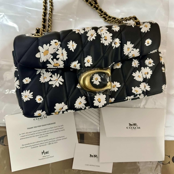 SolD Tabby Shoulder Bag 26 With QTabby Floral - Picture 1 of 10